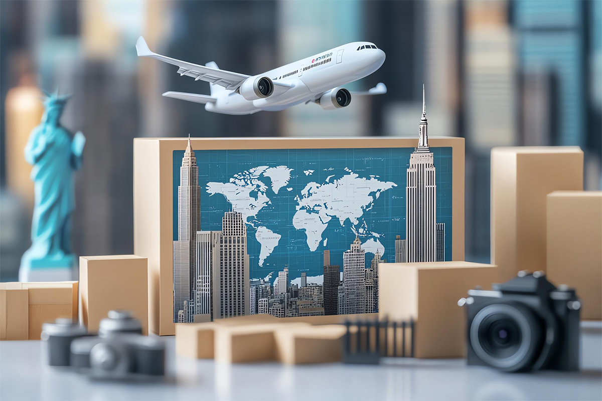 International relocation shipment and overseas moving support